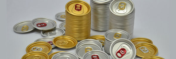 tapas para latas de aluminio